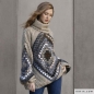 Preview: Pullover mit Wolle Azteca Farbe 7856 von Katia