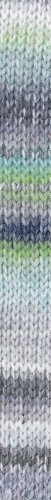Wolle Azteca von Katia Farbe 7863 grau-gruen-blau Farbfeld