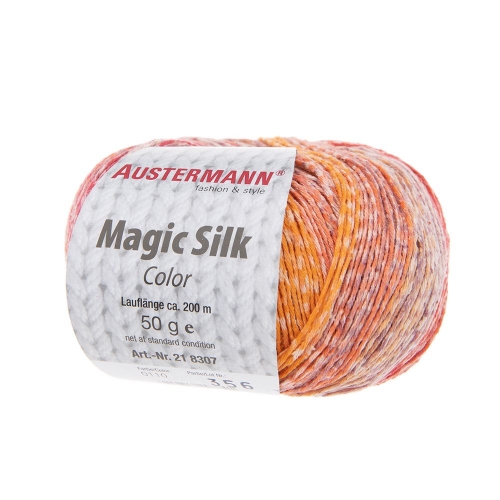 Magic Silk Color von Austermann 50g-Knäuel Fb. 110 karneol
