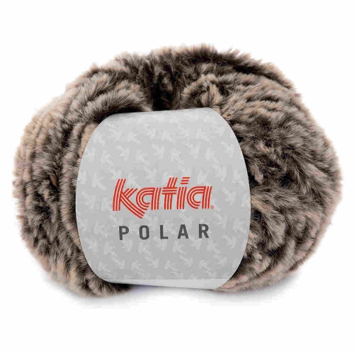 Polar Plüschgarn von Katia 100g-Knäuel Farbe 86 rehbraun